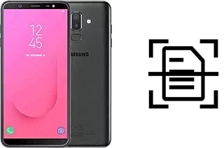 Come scannerizzare su un Samsung Galaxy J8