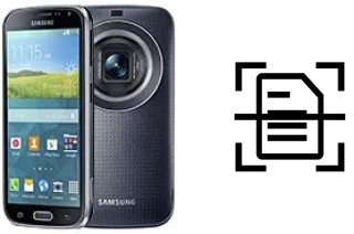 Come scannerizzare su un Samsung Galaxy K zoom