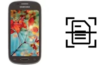 Come scannerizzare su un Samsung Galaxy Light