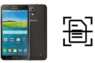 Come scannerizzare su un Samsung Galaxy Mega 2