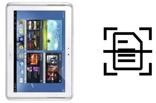 Come scannerizzare su un Samsung Galaxy Note 10.1 N8000