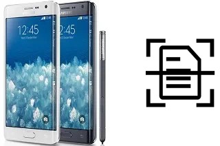 Come scannerizzare su un Samsung Galaxy Note Edge