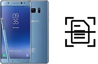 Come scannerizzare su un Samsung Galaxy Note FE