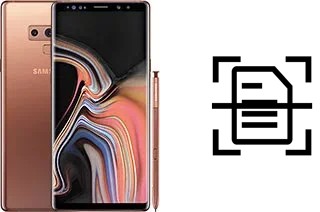 Come scannerizzare su un Samsung Galaxy Note9