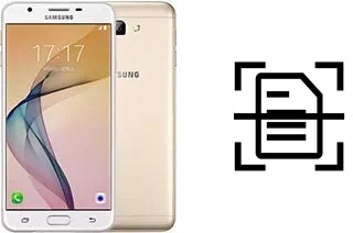 Come scannerizzare su un Samsung Galaxy On7 (2016)