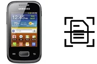 Come scannerizzare su un Samsung Galaxy Pocket plus S5301