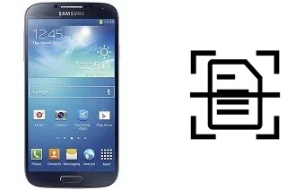 Come scannerizzare su un Samsung I9500 Galaxy S4