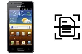 Come scannerizzare su un Samsung I9070 Galaxy S Advance