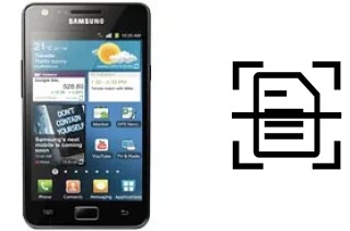 Come scannerizzare su un Samsung Galaxy S II 4G I9100M