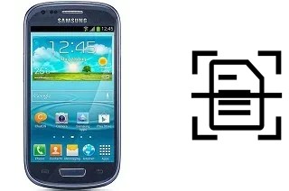 Come scannerizzare su un Samsung I8190 Galaxy S III mini