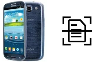 Come scannerizzare su un Samsung Galaxy S III T999