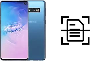 Come scannerizzare su un Samsung Galaxy S10e SD855