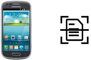 Come scannerizzare su un Samsung Galaxy S3 Mini VE