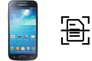 Come scannerizzare su un Samsung I9190 Galaxy S4 mini