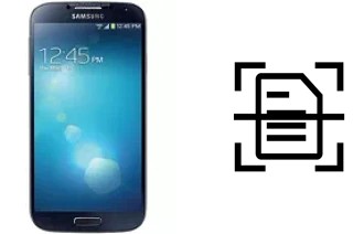 Come scannerizzare su un Samsung Galaxy S4 CDMA