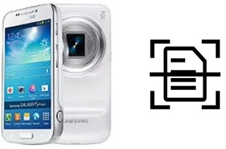 Come scannerizzare su un Samsung Galaxy S4 zoom