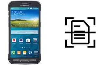 Come scannerizzare su un Samsung Galaxy S5 Active