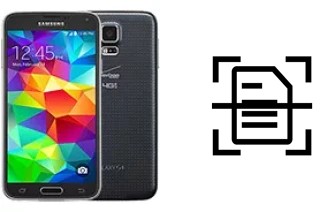 Come scannerizzare su un Samsung Galaxy S5 (USA)