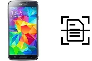 Come scannerizzare su un Samsung Galaxy S5