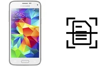 Come scannerizzare su un Samsung Galaxy S5 mini