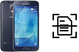 Come scannerizzare su un Samsung Galaxy S5 Neo