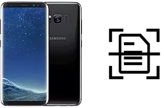 Come scannerizzare su un Samsung Galaxy S8