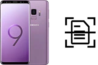 Come scannerizzare su un Samsung Galaxy S9