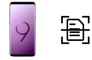 Come scannerizzare su un Samsung Galaxy S9+ Exynos