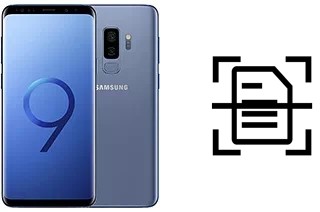 Come scannerizzare su un Samsung Galaxy S9+