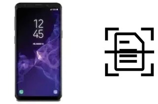 Come scannerizzare su un Samsung Galaxy S9+ SD845