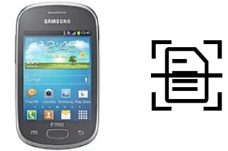 Come scannerizzare su un Samsung Galaxy Star Trios S5283