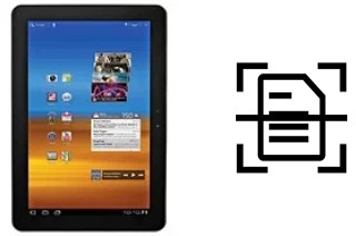 Come scannerizzare su un Samsung Galaxy Tab 10.1 LTE I905