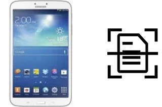 Come scannerizzare su un Samsung Galaxy Tab 3 8.0