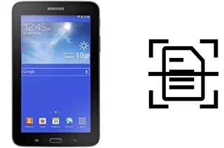 Come scannerizzare su un Samsung Galaxy Tab 3 Lite 7.0 3G