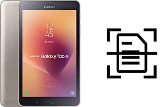 Come scannerizzare su un Samsung Galaxy Tab A 8.0 (2017)