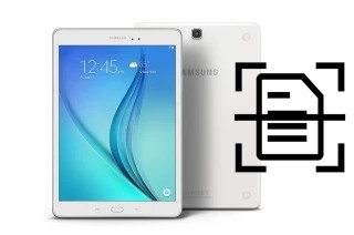 Come scannerizzare su un Samsung Galaxy Tab A 9.7