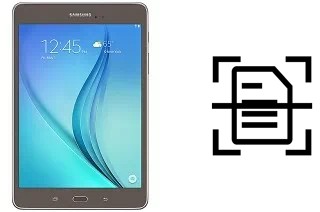 Come scannerizzare su un Samsung Galaxy Tab A 8.0 (2015)