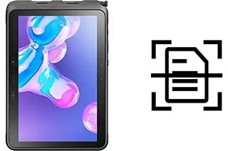 Come scannerizzare su un Samsung Galaxy Tab Active Pro