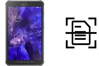 Come scannerizzare su un Samsung Galaxy Tab Active