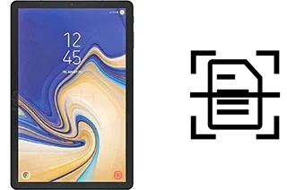 Come scannerizzare su un Samsung Galaxy Tab S4 10.5