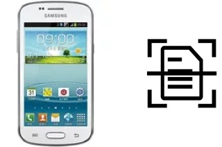 Come scannerizzare su un Samsung Galaxy Trend II Duos S7572