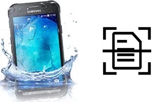 Come scannerizzare su un Samsung Galaxy Xcover 3