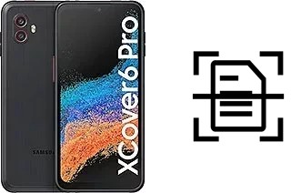 Come scannerizzare su un Samsung Galaxy Xcover6 Pro