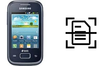 Come scannerizzare su un Samsung Galaxy Y Plus S5303