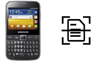 Come scannerizzare su un Samsung Galaxy Y Pro B5510