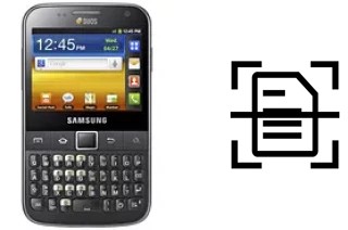 Come scannerizzare su un Samsung Galaxy Y Pro Duos B5512