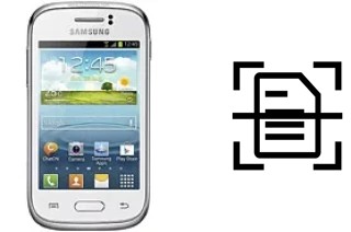 Come scannerizzare su un Samsung Galaxy Young S6310