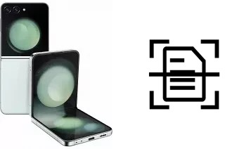 Come scannerizzare su un Samsung Galaxy Z Flip5