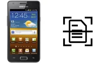 Come scannerizzare su un Samsung I9103 Galaxy R