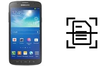 Come scannerizzare su un Samsung I9295 Galaxy S4 Active